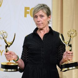 Frances McDormand presume de estatuillas en los Emmy 2015