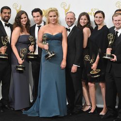 El equipo de 'Inside Amy Schumer' celebran su premio Emmy 2015