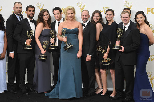El equipo de 'Inside Amy Schumer' celebran su premio Emmy 2015