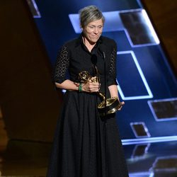 Frances McDornam muy sorprendida consiguiendo su Emmy 2015