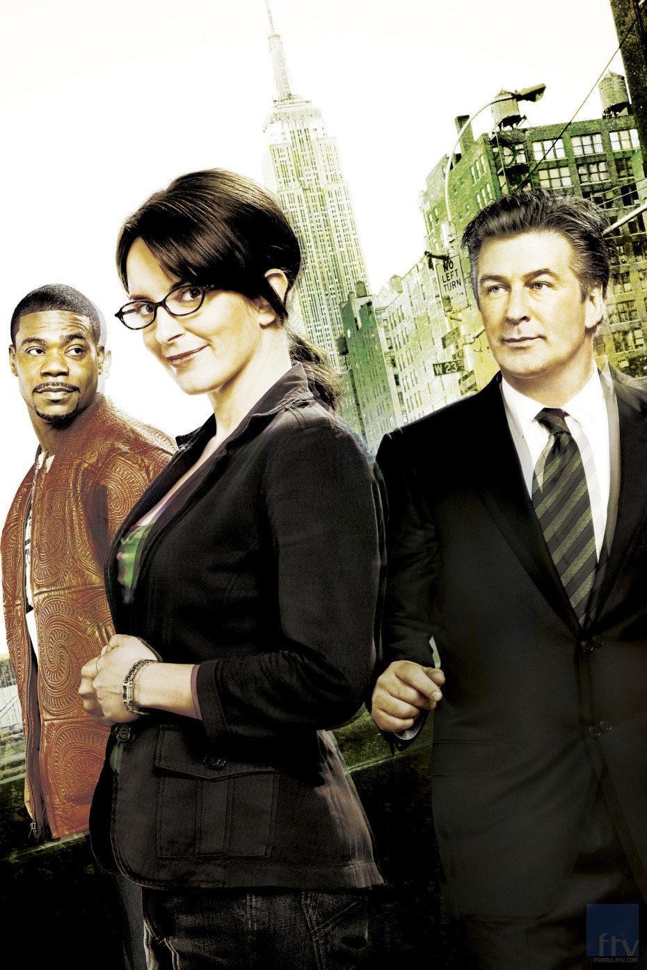 '30 Rock', con Tina Fey y Alec Baldwin