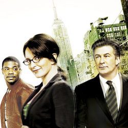 '30 Rock', con Tina Fey y Alec Baldwin