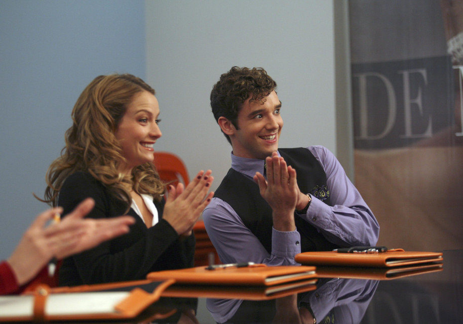 Becki Newton y Michael Urie