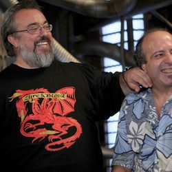 Alex de la Iglesia y Manuel Tallafé