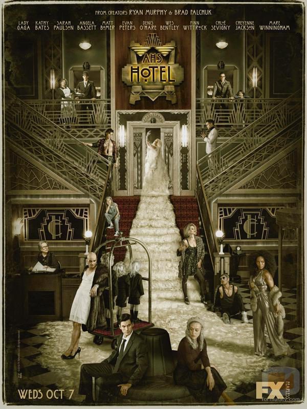 Póster oficial de 'American Horror Story: Hotel'