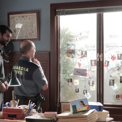 La pareja de policías en 'Olmos y Robles'