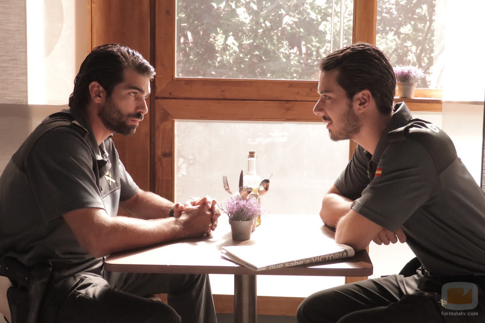 Robles y Lucky Mellado juntos en 'Olmos y Robles'