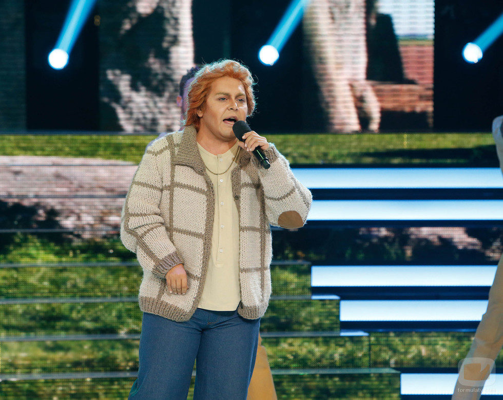 Falete interpreta a Umberto Tozzi en 'Tu cara me suena'
