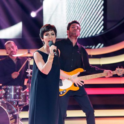 Vicky Larraz interpreta a Ana Belén en 'Tu cara me suena'