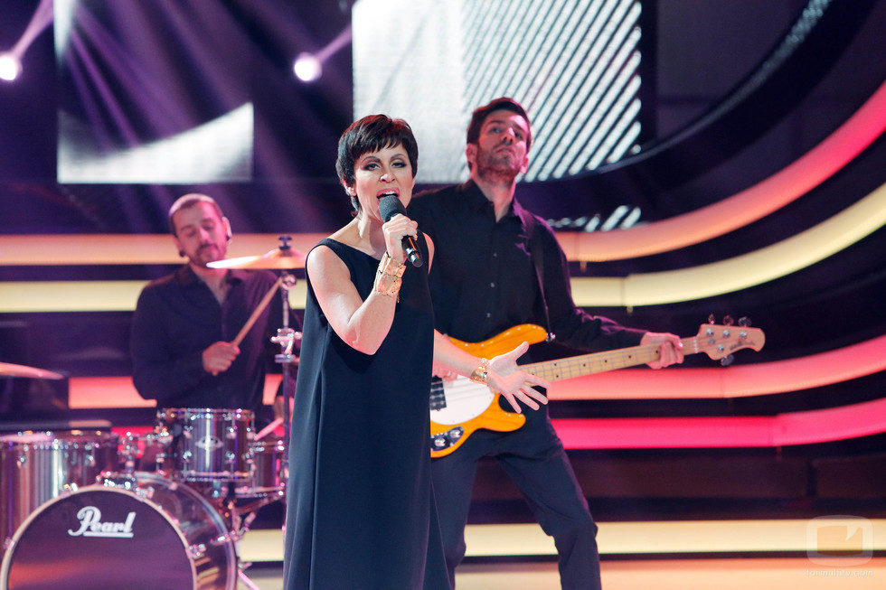 Vicky Larraz interpreta a Ana Belén en 'Tu cara me suena'