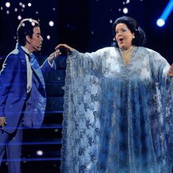 Ruth Lorenzo interpreta a Freddie Mercury y Monserrat Caballé en 'Tu cara me suena'