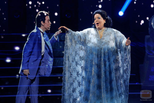Ruth Lorenzo interpreta a Freddie Mercury y Monserrat Caballé en 'Tu cara me suena'