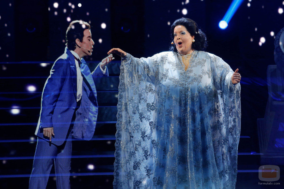 Ruth Lorenzo interpreta a Freddie Mercury y Monserrat Caballé en 'Tu cara me suena'