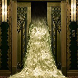 La larga melena de Lady Gaga en el poster de 'American Horror Story: Hotel'