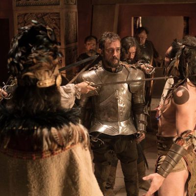 Hernán Cortes en 'Carlos, Rey Emperador'