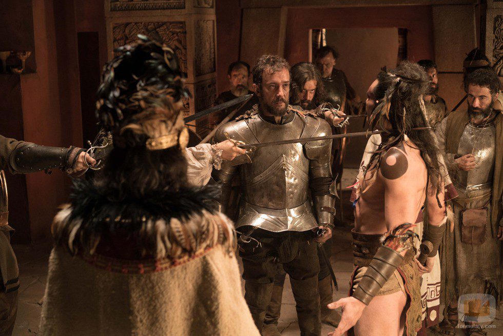 Hernán Cortes en 'Carlos, Rey Emperador'