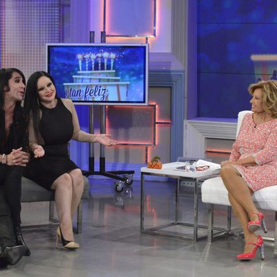 Alaska y Mario junto con María Teresa Campos en '¡Qué tiempo tan feliz!'