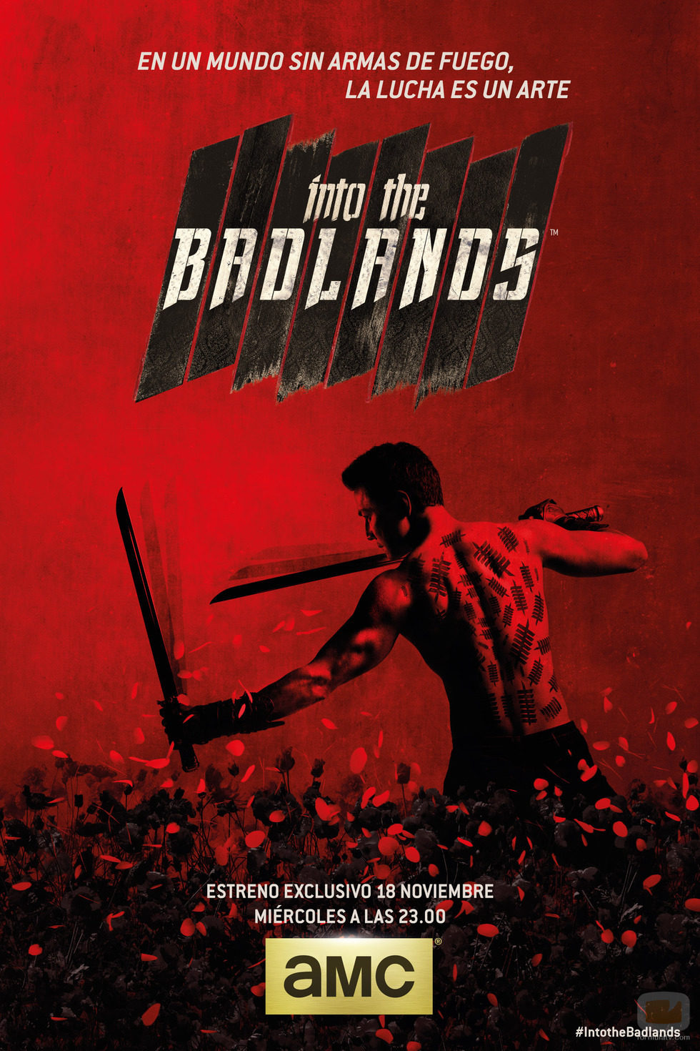 El cartel de 'Into the Badlands'