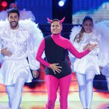 Silvia Abril es Miguel Bosé en 'Tu cara me suena'