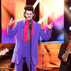 Edu Soto imita a Willie Deville en la quinta gala de 'Tu cara me suena'