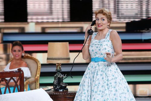 Silvia Abril imita a Doris Day en la quinta gala de 'Tu cara me suena'