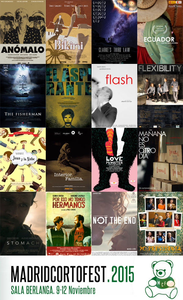 Los 16 cortos elegidos para la primera generación MadridCortoFest