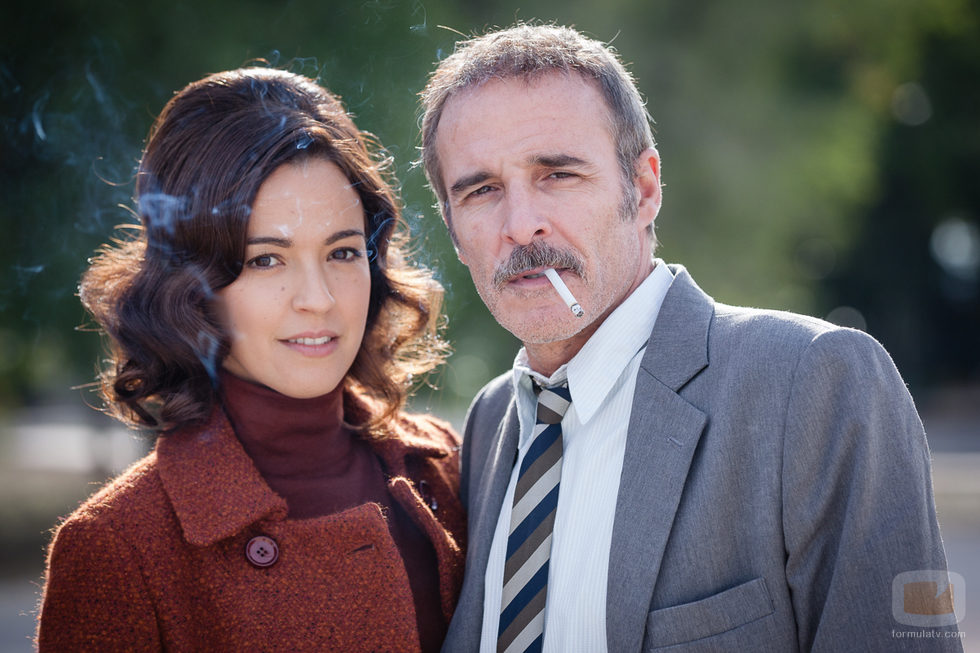 Verónica Sánchez y Fernando Guillén Cuervo, protagonistas de 'El Caso'