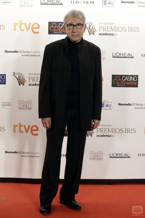 José Sacristán acudió a la gala de entrega de los Premios Iris 2015