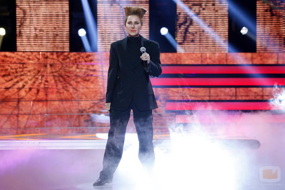 Vicky Larraz en la sexta gala de 'Tu cara me suena'