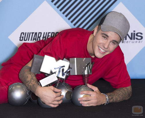Justin Bieber, gran ganador de los 'MTV EMAs 2015'