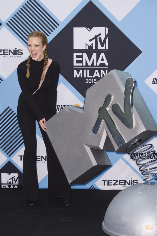 Jess Glynne en los premios 'MTV EMAs 2015'