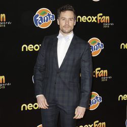 Roger Berruezo en la alfombra naranja de los Neox Fan Awards 2015