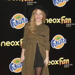 Carlota García en los Neox Fan Awards 2015