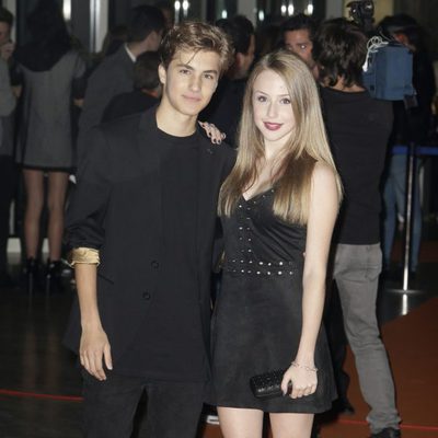 Javier Cidoncha y Denisse Peña en los Neox Fan Awards 2015