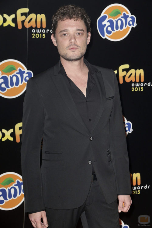 Federico Aguado en la alfombra naranja de los Neox Fan Awards 2015