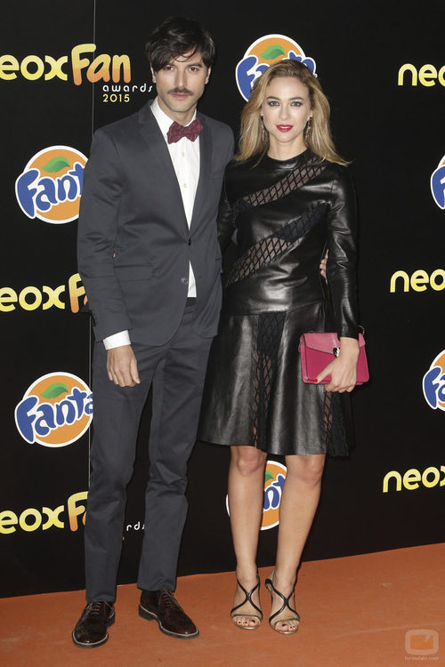 Javier Rey y Marta Hazas en los Neox Fan Awards 2015