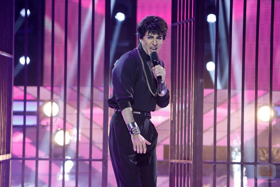 El invitado, Juanra Bonet en la séptima gala de 'Tu cara me suena'
