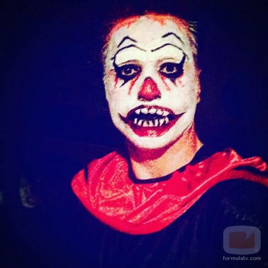 David Bustamente disfrazado para Halloween 2015