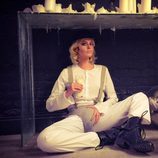 Adriana Abenia y su disfraz de Halloween 2015