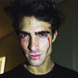 Juan Betancourt disfrazado para Halloween 2015