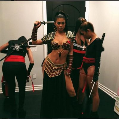 Kylie Jenner también se disfrazo para Halloween 2015