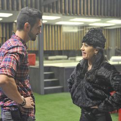 Suso y Maite en la octava gala de 'Gran Hermano 16'