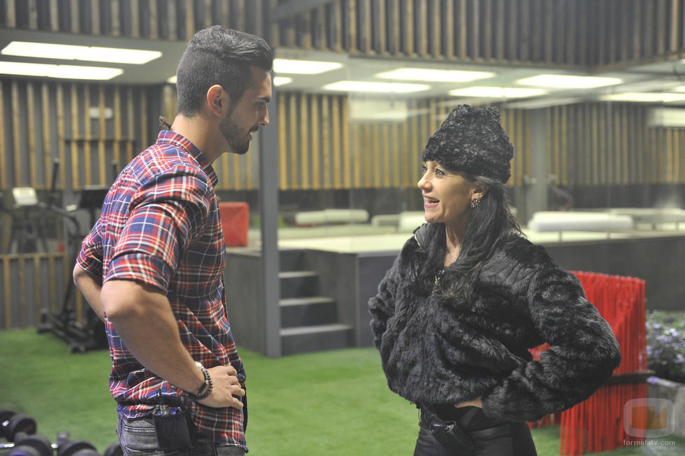 Suso y Maite en la octava gala de 'Gran Hermano 16'