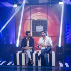 Suso y Enrique en la sala de expulsiones de 'Gran Hermano 2016'