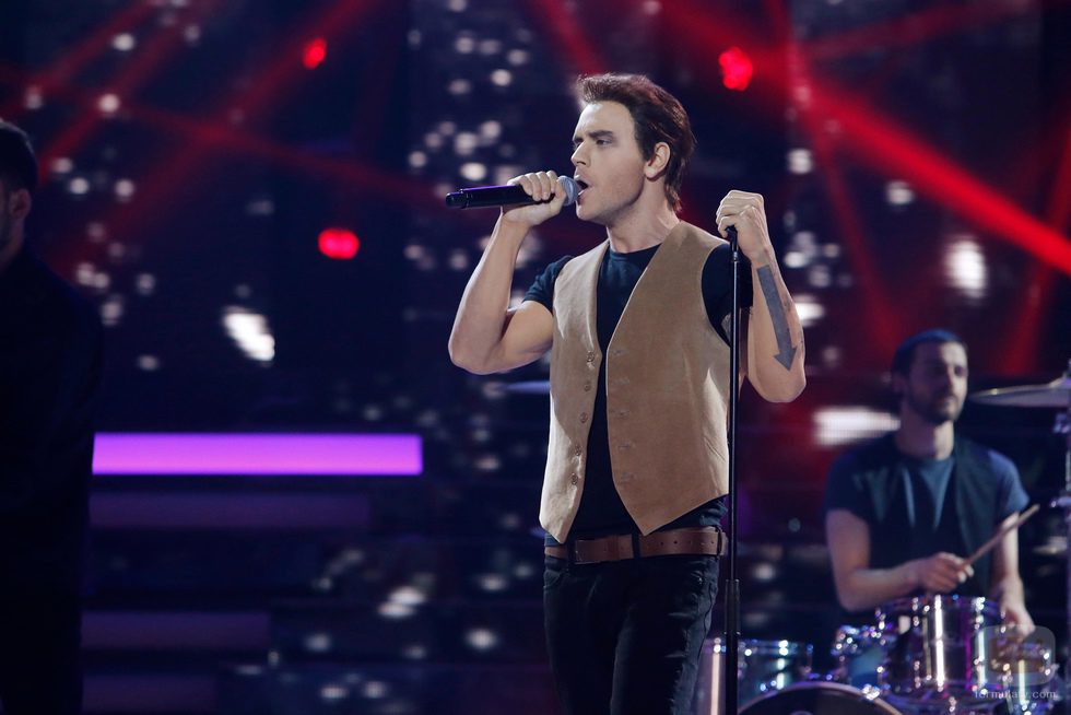 Adrián Rodriguez es Dani Martin en 'Tu cara me suena'