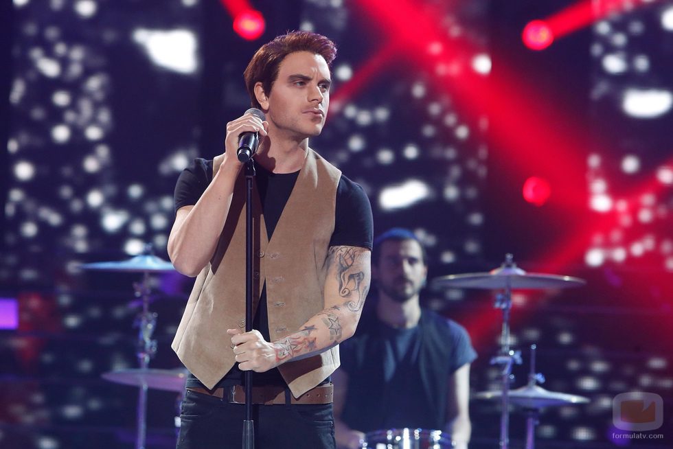 Adrián Rodríguez en la octava gala de 'Tu cara me suena'