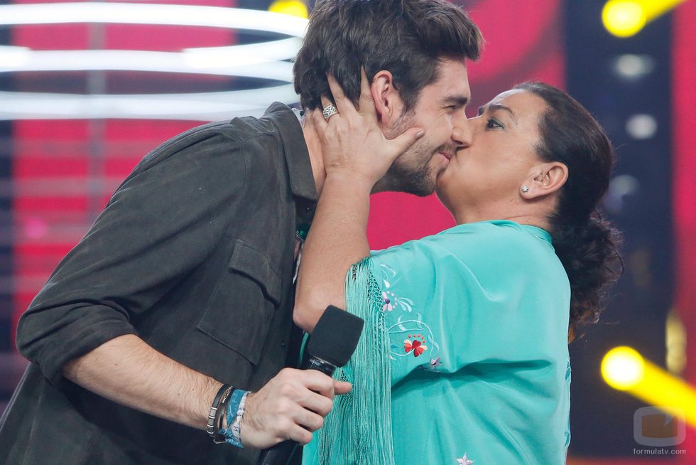 María del Monte y Álvaro Soler en 'Tu cara me suena'