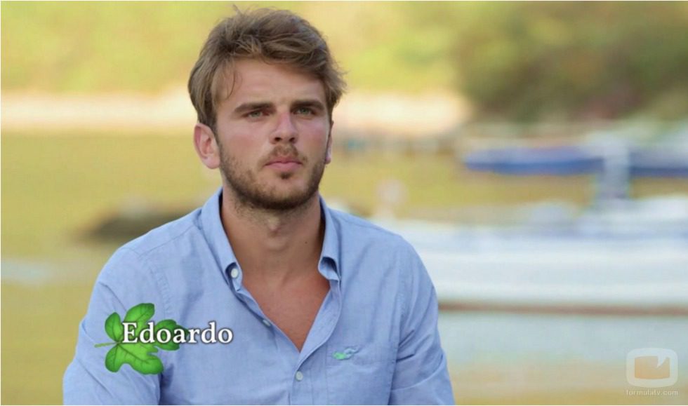 Presentación de Edoardo en 'Adán y Eva' Italia