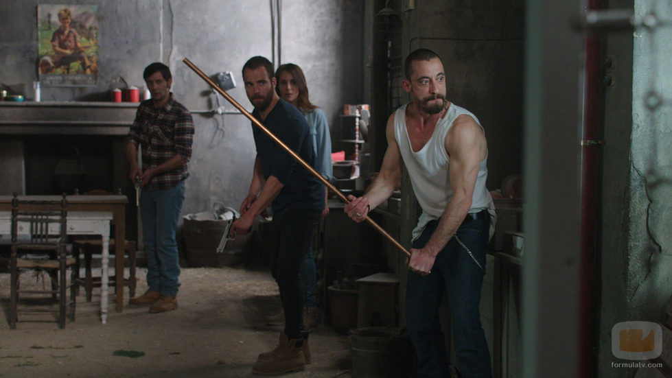 Crespo y Suso en acción en 'Rabia'