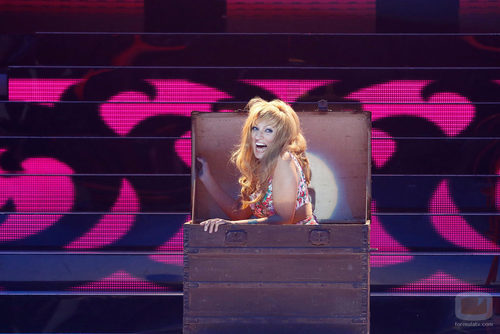 Silvia Abril es Karina en 'Tu cara me suena'